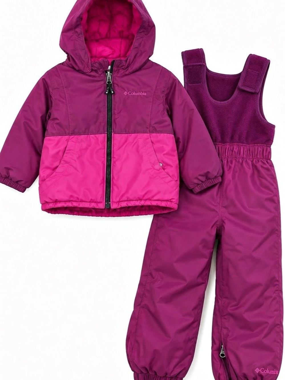 Columbia Girls 4T Purple & Pink Snow Set